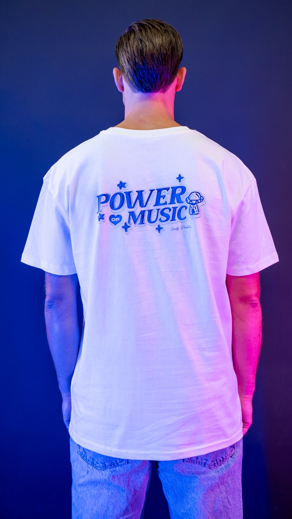 Heavy Oversize Tee Power of music