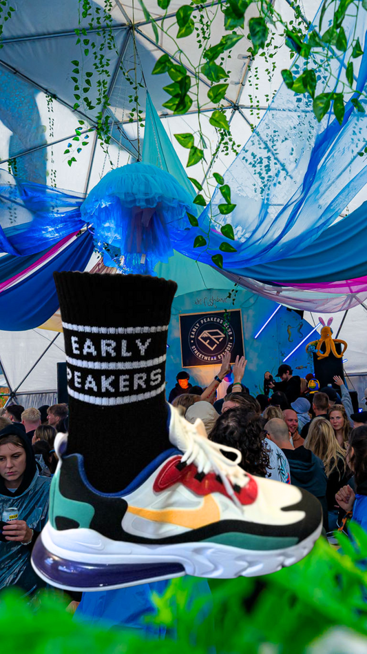 EP-festivalsokken zwart