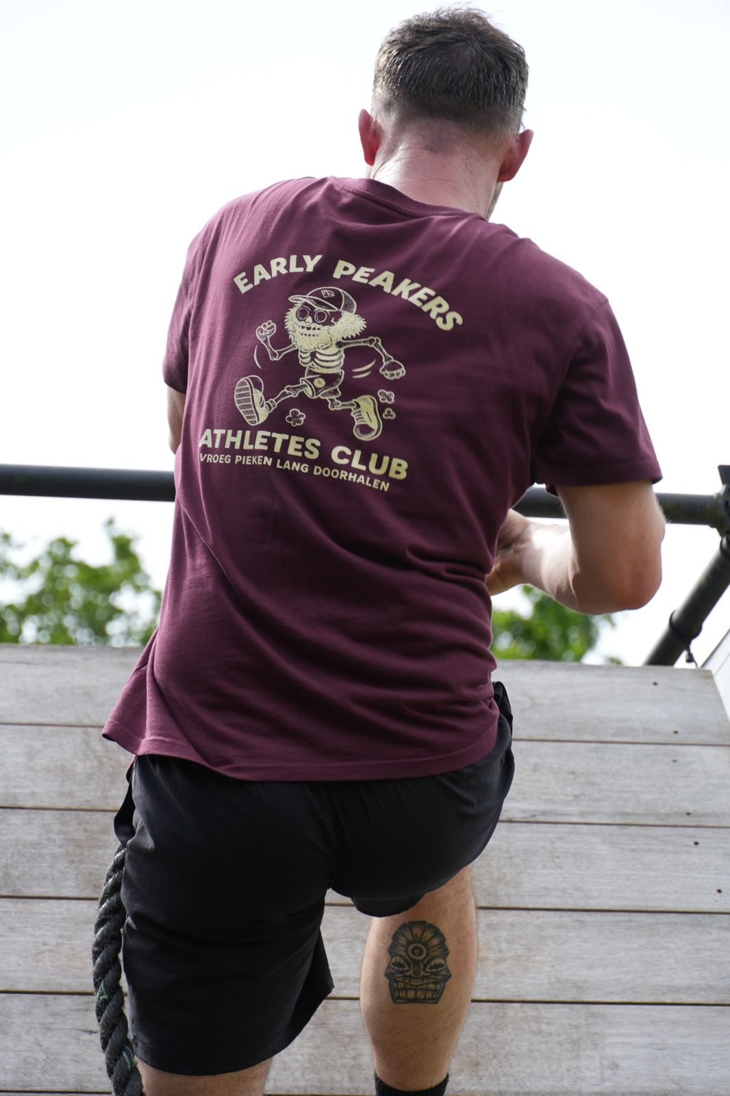 Heavy Oversize Tee Early Peakers athletics club