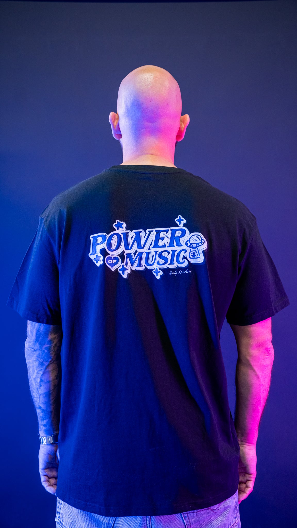 Heavy Oversize Tee Power of music