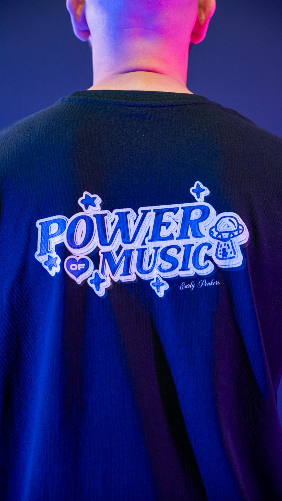 Heavy Oversize Tee Power of music