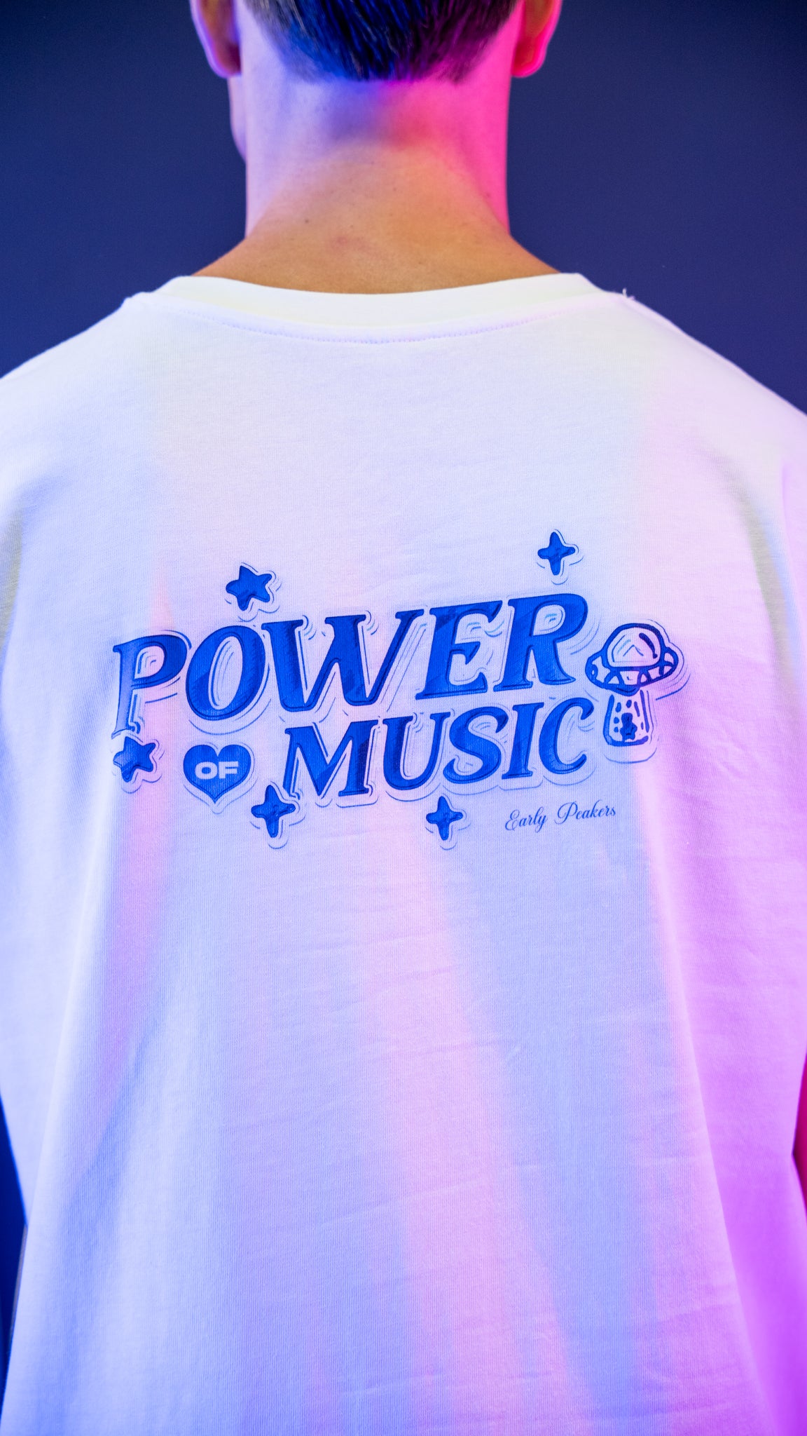 Heavy Oversize Tee Power of music