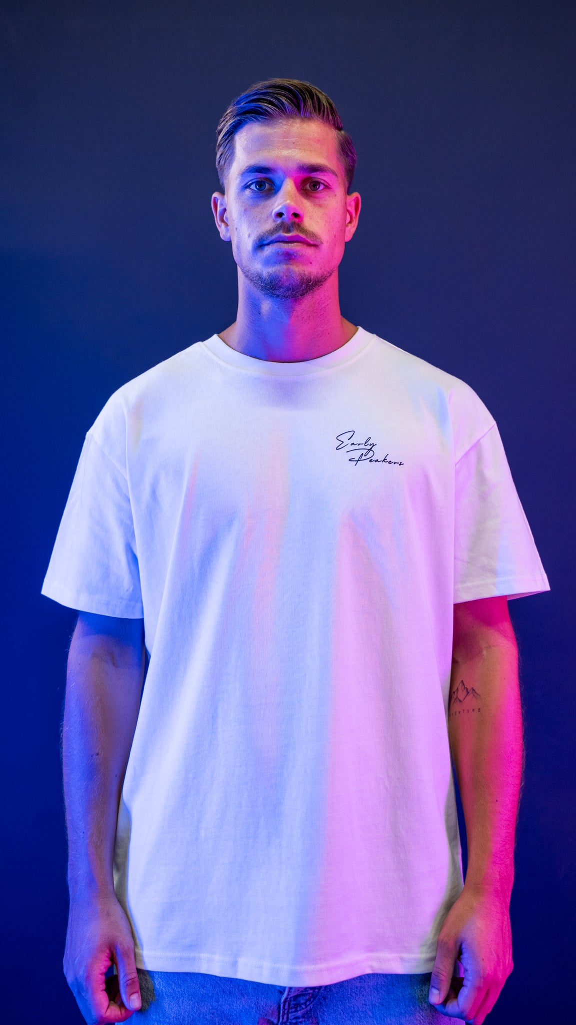 Heavy Oversize Tee NIGHTLIFE