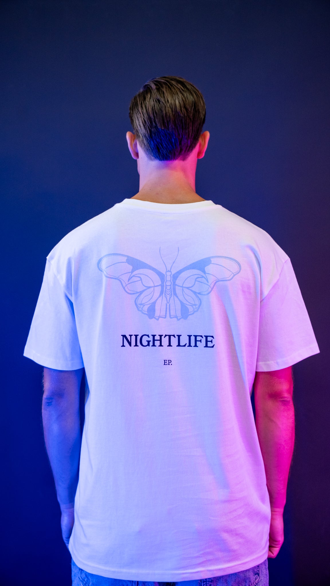 Heavy Oversize Tee NIGHTLIFE