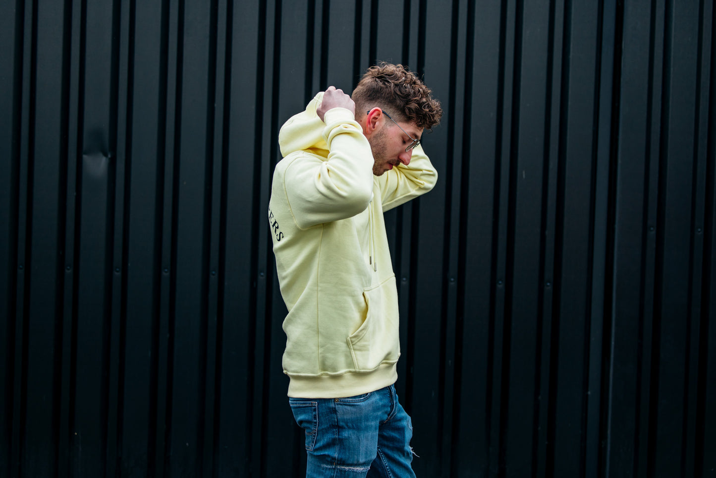 Finders Keepers hoodie | yellow mist