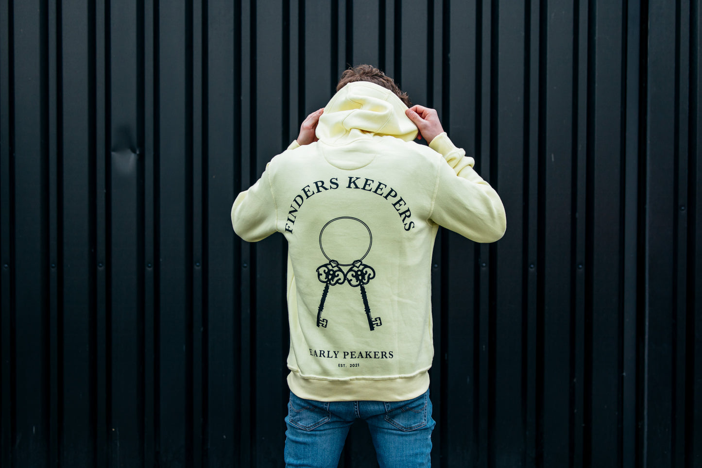 Finders Keepers hoodie | yellow mist
